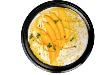 Chilled Mango Soup w/ Coconut Milk & Florida Orange