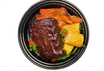 Hickory Baby Back Ribs Southern Platter