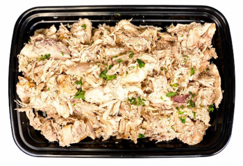 MEAL PREP Slow Roasted Pulled Chicken