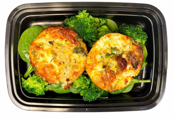 Broccoli & 3 Cheese Egg Bites