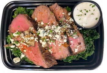 Grilled Chateaubriand Buttermilk Blue & Creamy Horseradish