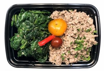 Skinny Turkey & Sautéed Spinach