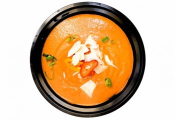 Cream of Chipotle & Roasted Pepper Bisque