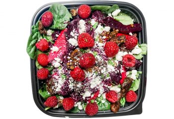 Marinated Beet, Apple, Pear & Goat Cheese Salad