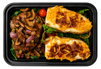 Grilled Filet Mignon & Twice Baked Potato
