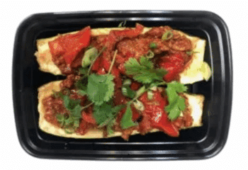 Paleo Turkey Taco Zucchini