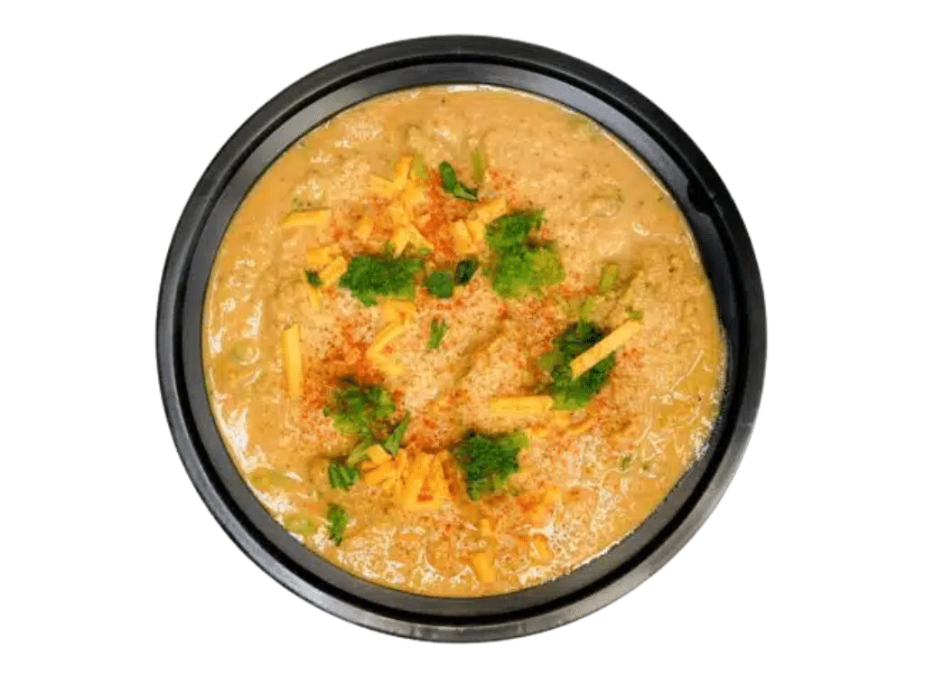 Creamy Broccoli & Smoked Sharp Cheddar Soup