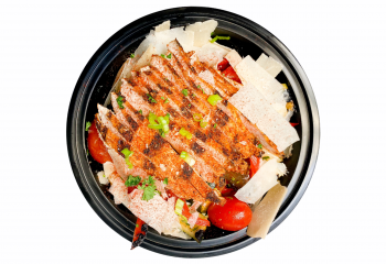 Blackened Chicken Primavera Rigatoni