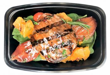 Pork w/ Baked Pears & Roasted Butternut Squash