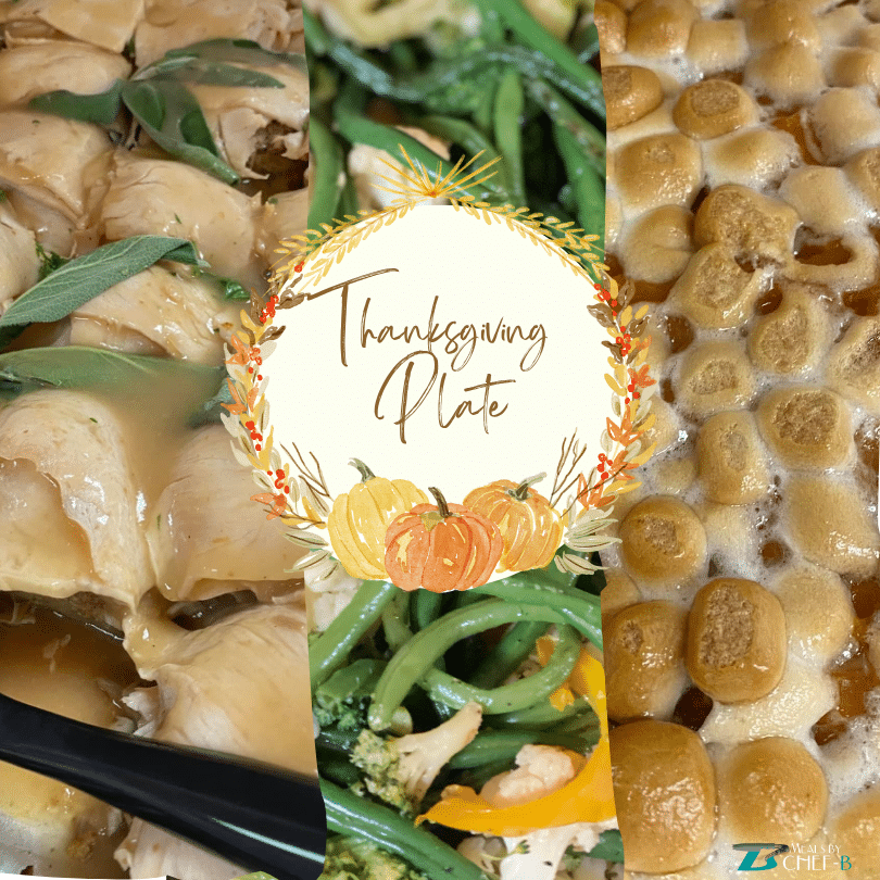 THE WORKS Turkey Dinner Plate