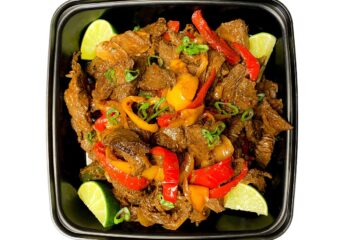 MEAL PREP Beef Fajitas