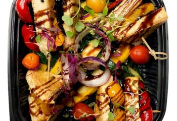 Veggie Tofu Balsamic Club