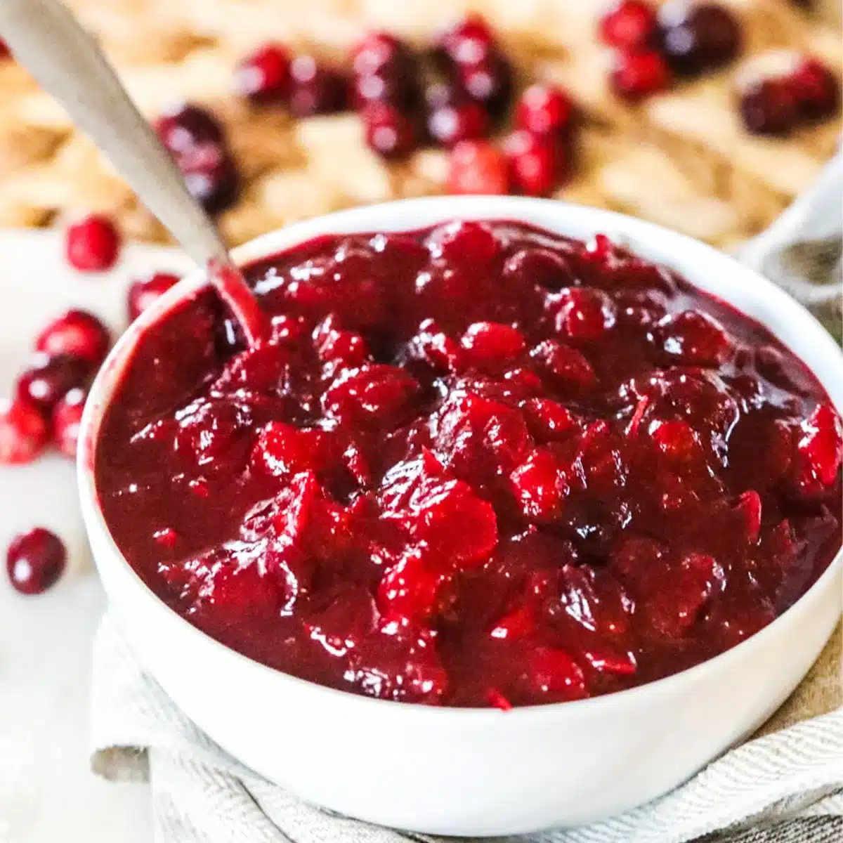 Thanksgiving House Blistered Cranberry Sauce