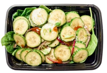 Korean Sesame Cucumber Salad