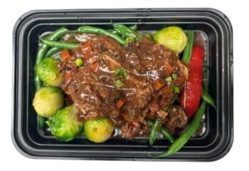 Beef Bourguignon & Veggies
