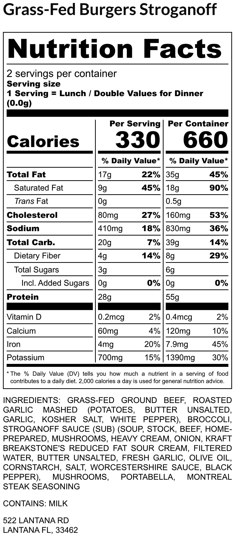 Grass-Fed Burger Stroganoff - Image 2