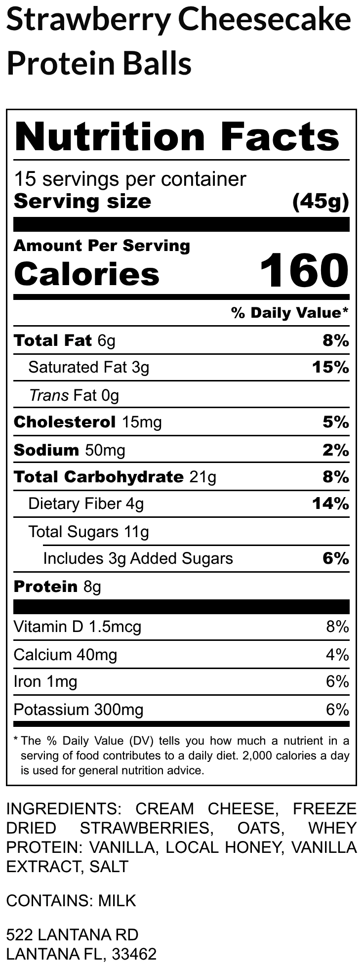 Strawberry Cheesecake Protein Balls - Image 2