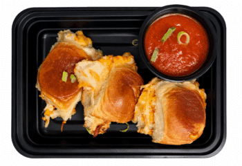 Grilled Cheese Sliders & Tomato Soup