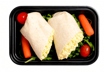 Skinny Southern Egg Salad Wrap