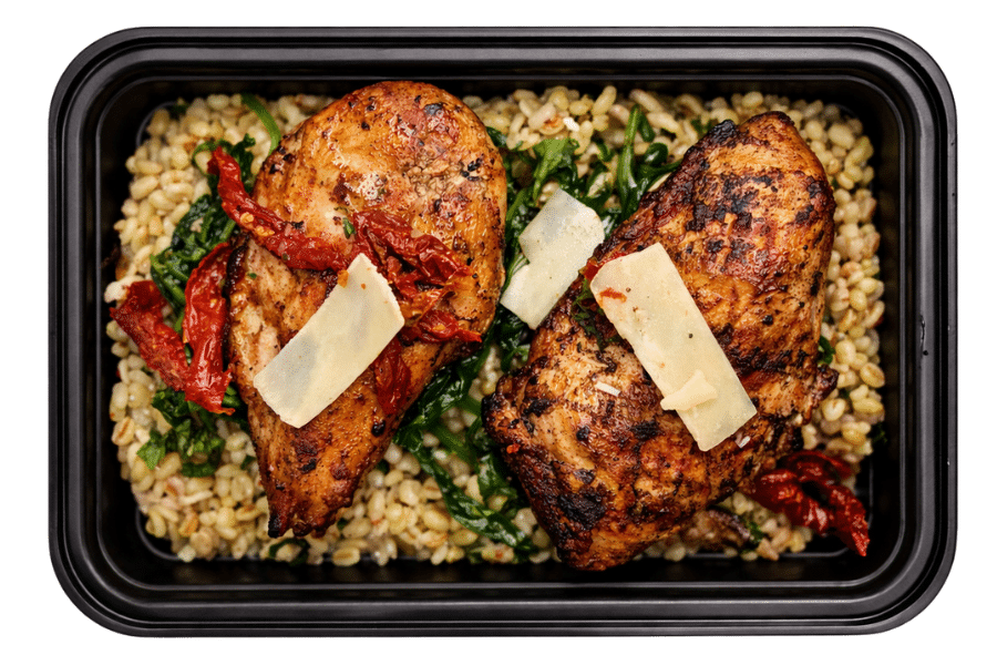 Tuscan Chicken & Mushroom Barley