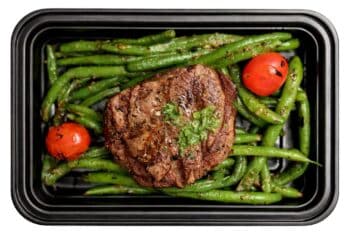 Herbed Filet w/ Miso Butter Snap Beans