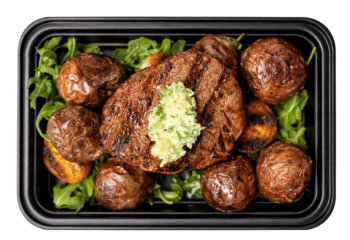 Garlic Herb Sirloin w/ Charred Potatoes