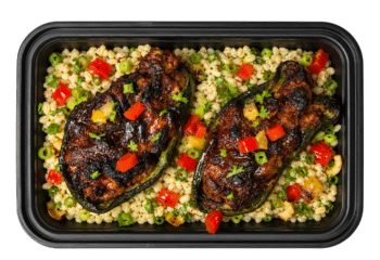 Smoky Oaxacan Chicken Rellenos w/ Green Onion Barley