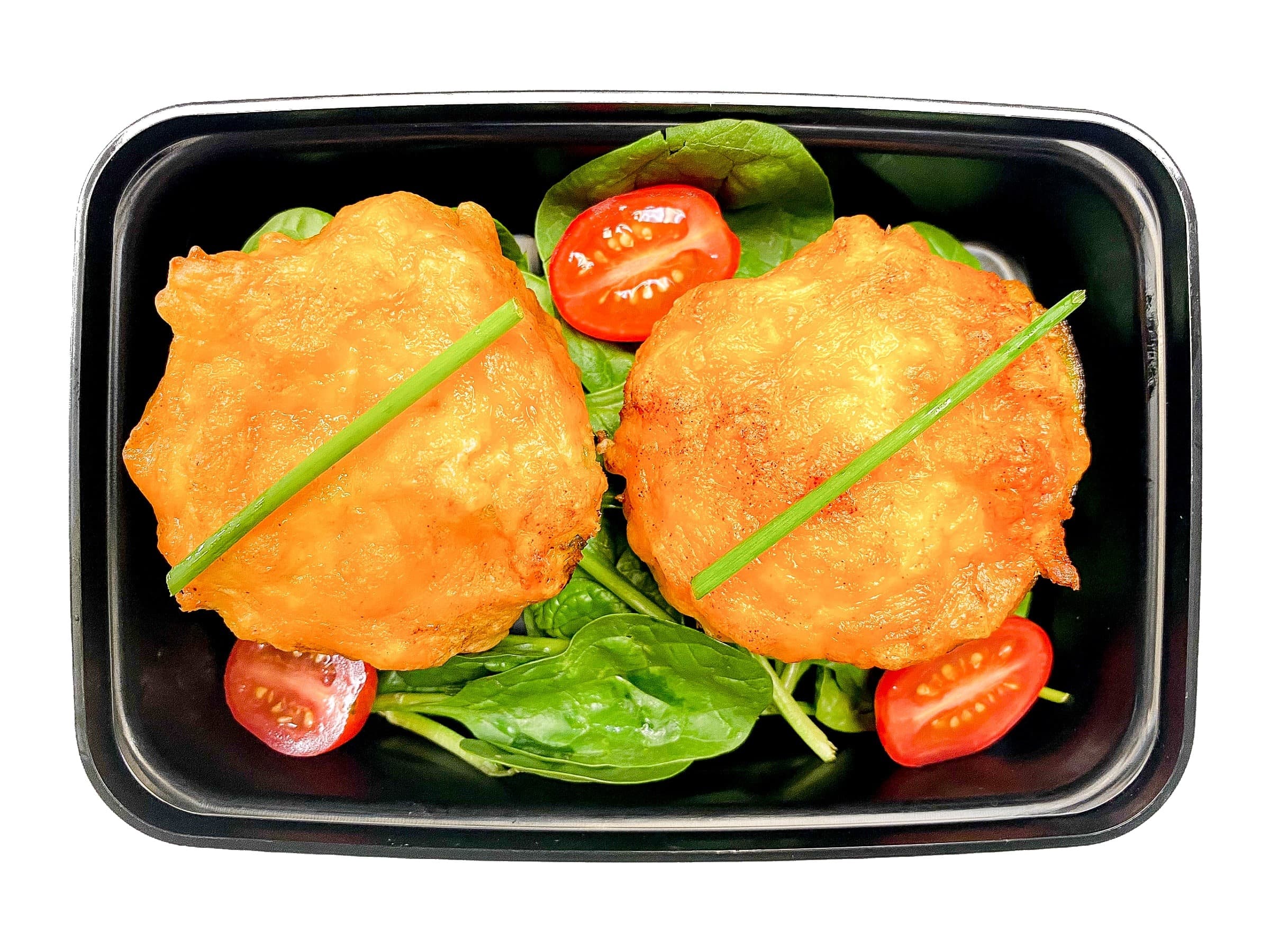 Chicken Salad Melt Stuffed Avocados