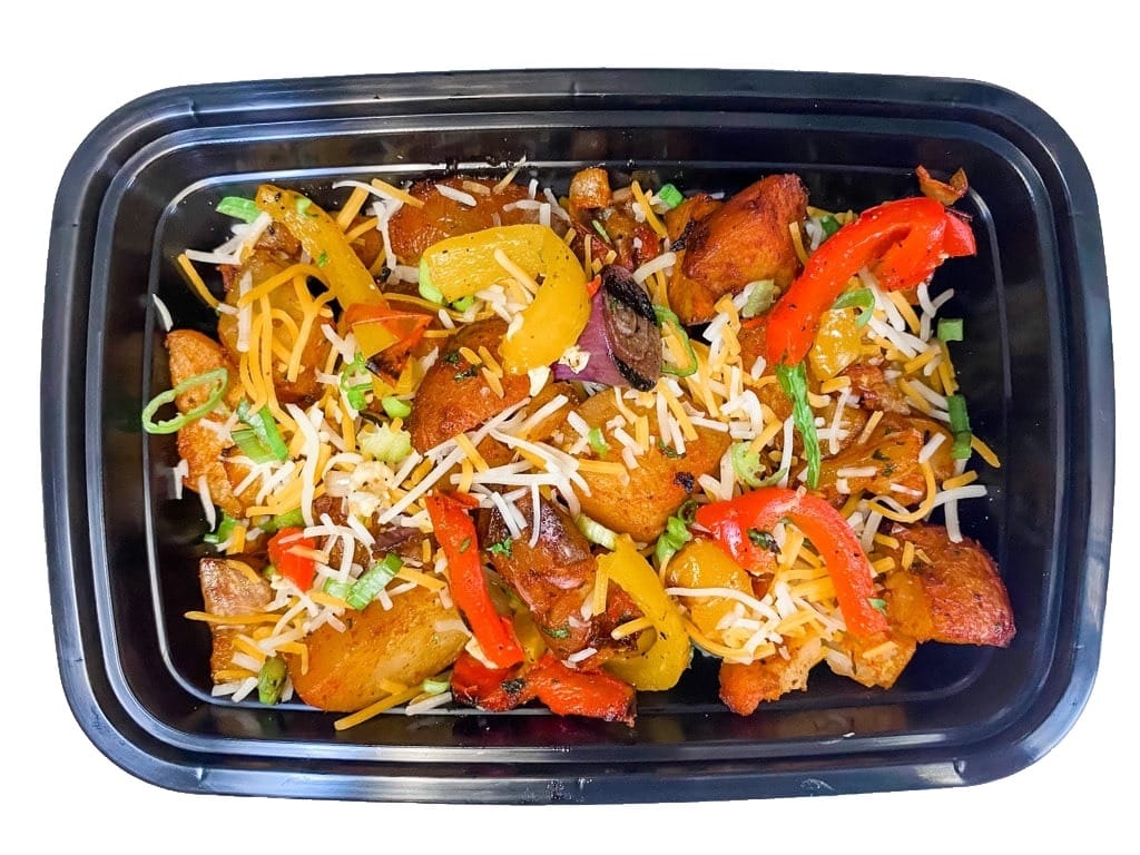 Breakfast Potatoes w/ Cheese