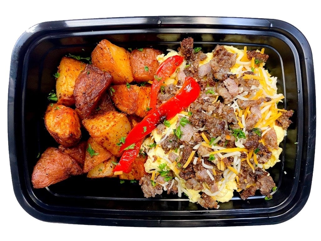 Breakfast Scrambler w/ SAUSAGE