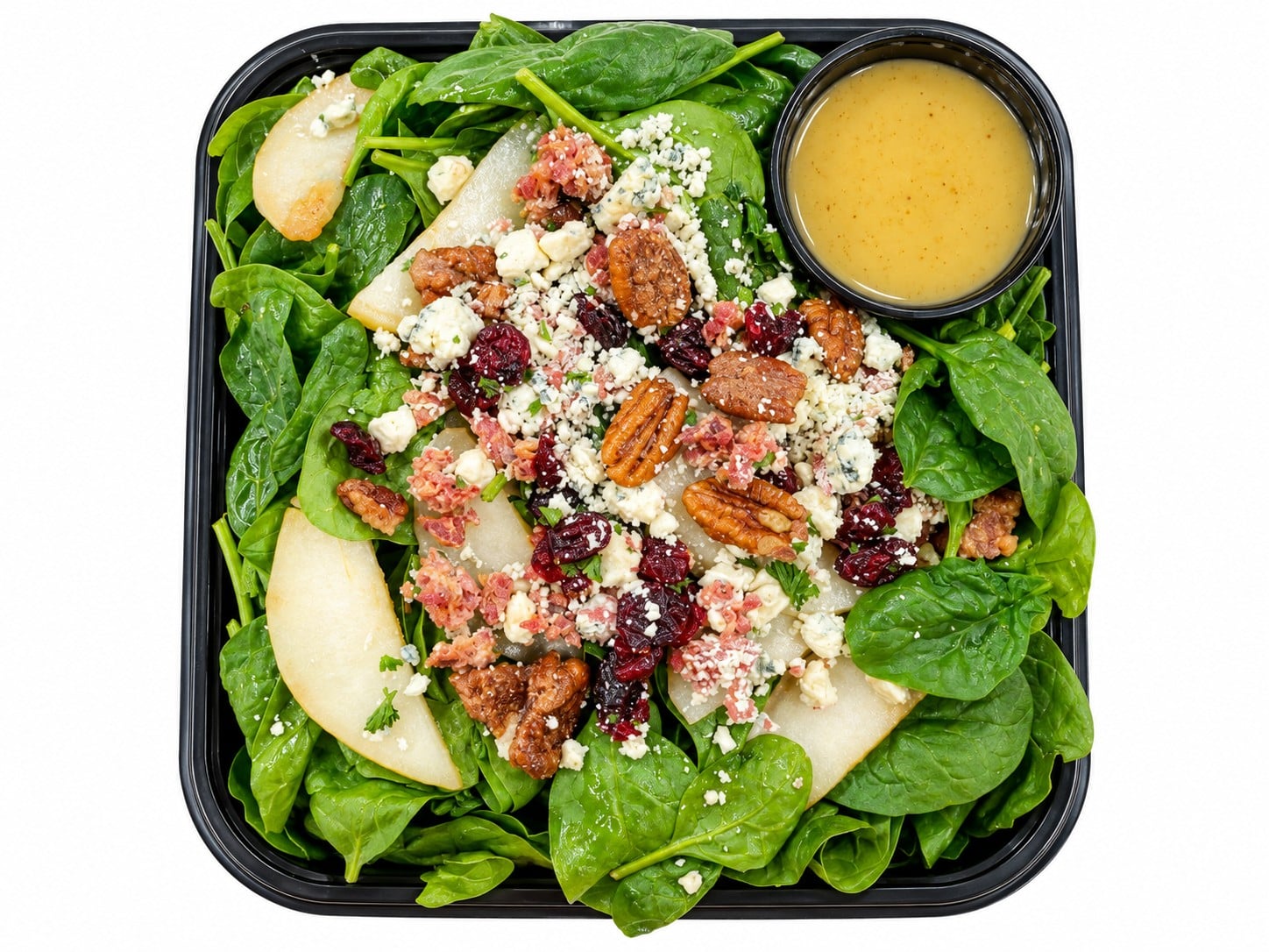Organic Spinach Pear & Bleu Salad