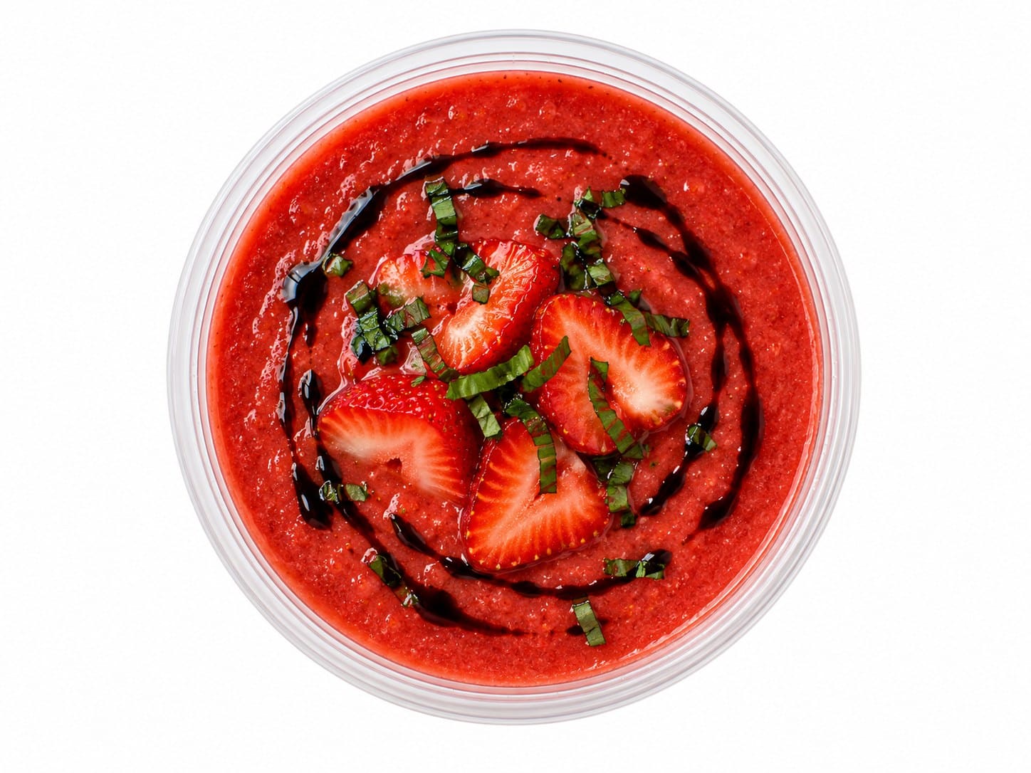 Balsamic Strawberry Soup