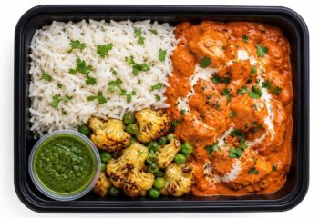 Butter Chicken with Cumin Basmati Rice