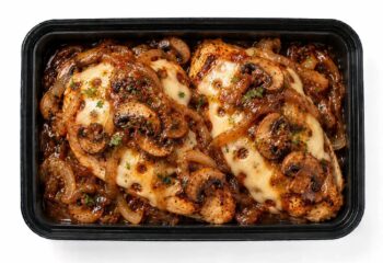 French Onion Mushroom Swiss Chicken