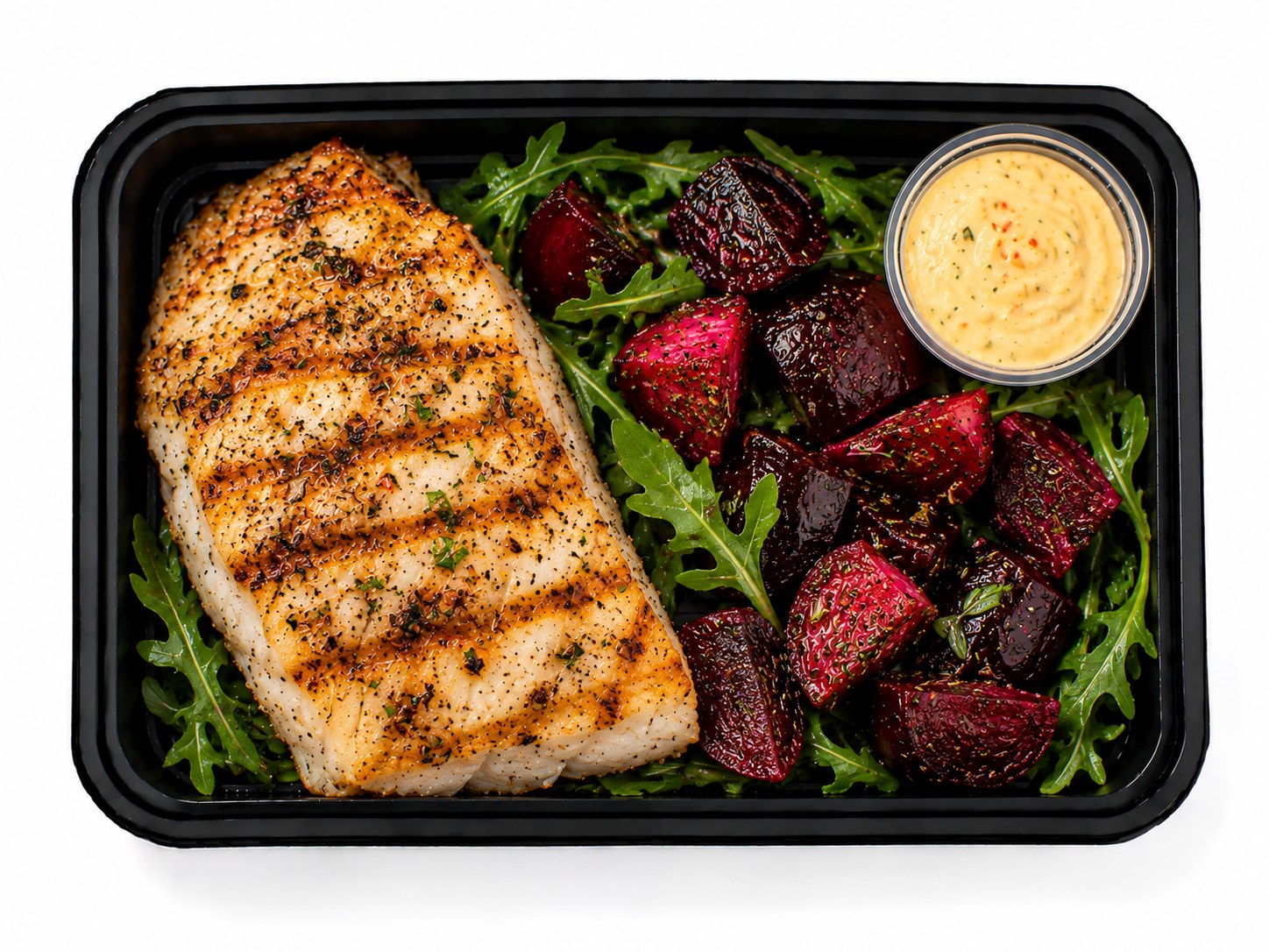 Grilled North Atlantic Halibut Filet