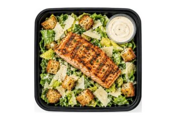Caesar Salad w/ GRILLED SALMON