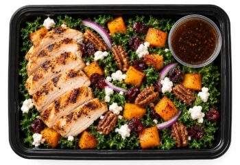 Harvest Kale Salad with Grilled Chicken Harvest Kale Salad with Grilled Chicken