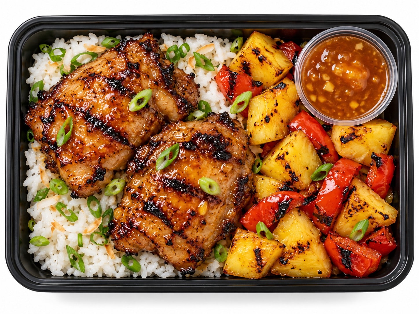 Huli Huli Chicken with Coconut Rice