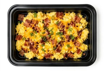 Low Carb BACON Breakfast Bowl