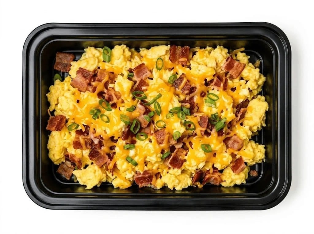 Low Carb BACON Breakfast Bowl