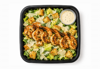 LARGE Caesar Salad w/ GRILLED SHRIMP