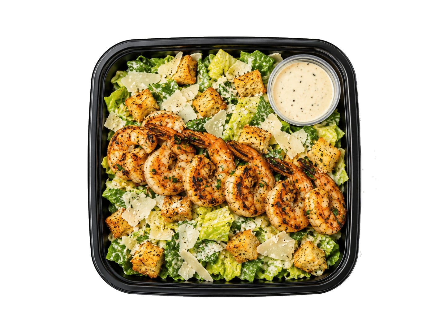 LARGE Caesar Salad w/ GRILLED SHRIMP