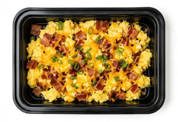 Low Carb BACON Breakfast Bowl
