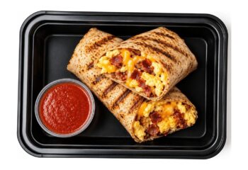 Low Carb BACON Egg Wrap