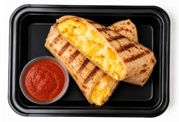 Low Carb Four Cheese & Egg Wrap