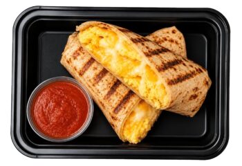 Low Carb Four Cheese & Egg Wrap