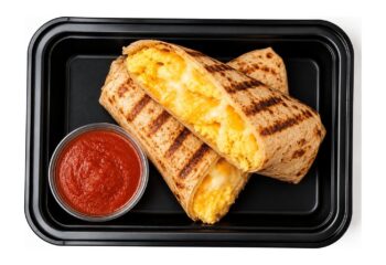 Low Carb Four Cheese & Egg Wrap
