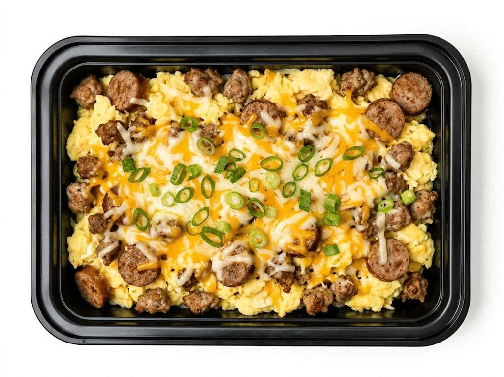 Low Carb SAUSAGE Breakfast Bowl