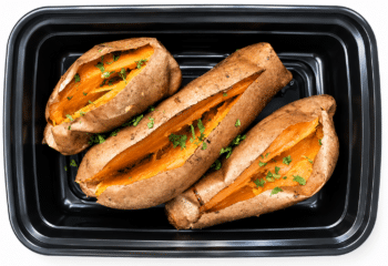 MEAL PREP Baked Sweet Potatoes