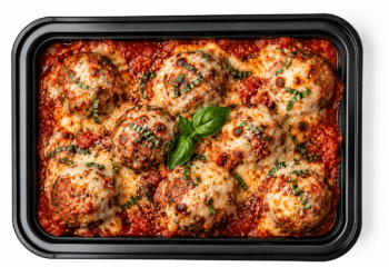 Meal Prep CHEESY Italian Meatballs